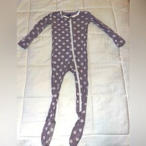 Kickee Pant Snugfit Bamboo Footie 9-12mo